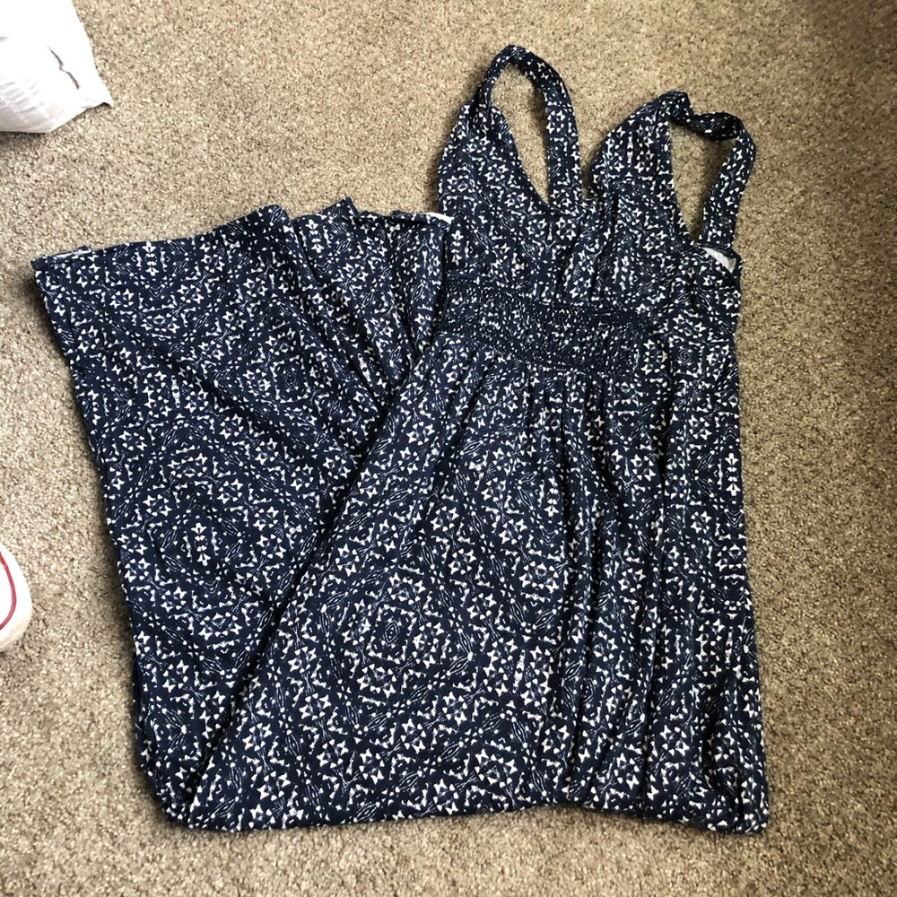 Blue cotton Eddie Bauer maxi